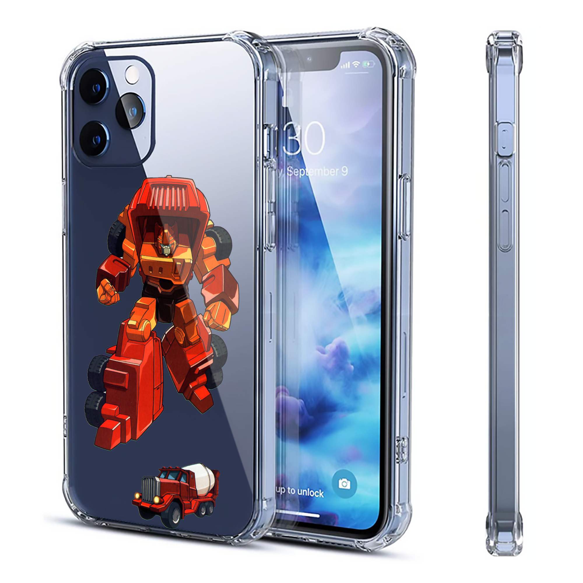 （画像用）  【iPhone 12シリーズ対応】透明スマホケース（クリアソフトケース）